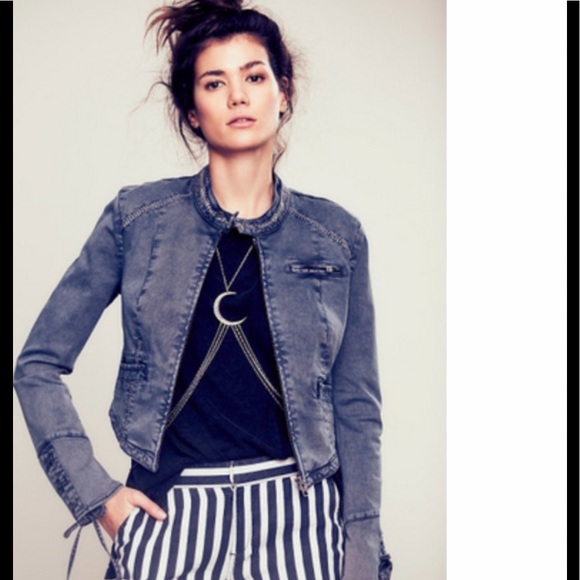 Free People Jackets & Blazers - Free People Jean Jacket